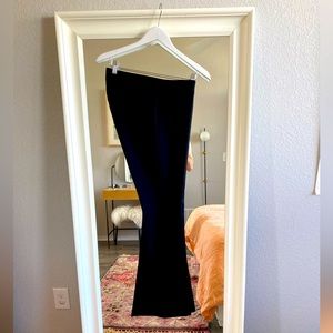 EXPRESS Mid-rise Flare Pant, Sz. M, Black Ponte Fabric